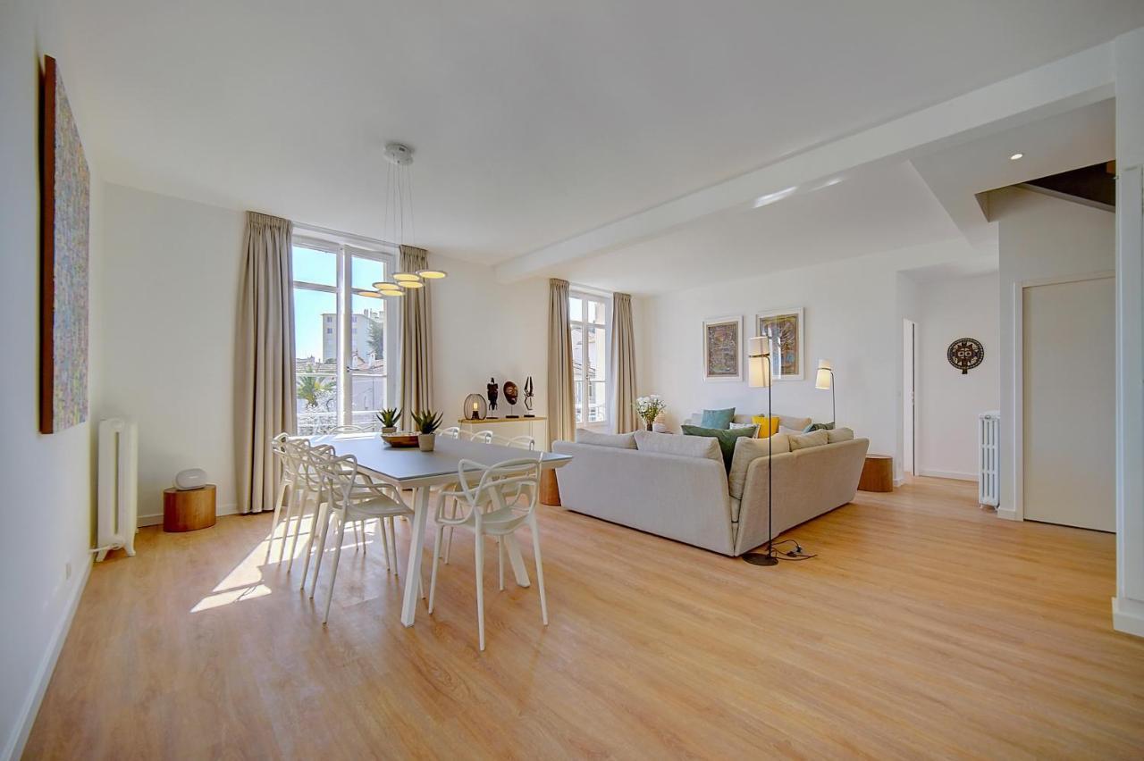 Immogroom - Magnificent 180M Duplex Apartment - Parking - Air Conditioning Cannes Exterior photo